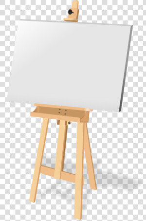 Free To Use  amp  Public Domain Easel Clip Art   Art Easel With Canvas  HD Png Download