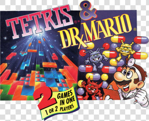 Tetris And Dr Mario Snes Manual  HD Png Download