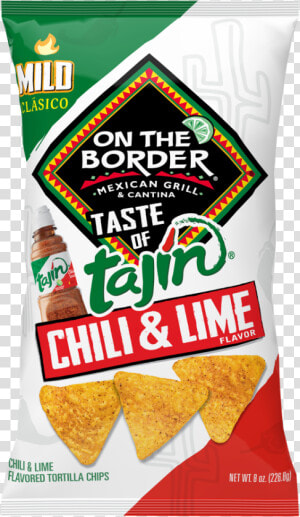 Tajin Clasico Front 2x   Border Chili Lime Chips  HD Png Download