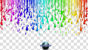 Gotas De Tinta   Paint Drop  HD Png Download