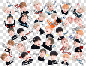 Stickers Tumblr Png Bts On Log Wall   Kpop Stickers Bts Png  Transparent Png