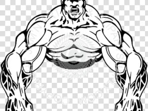 Transparent Body Builder Png   Muscular Man Png Clip Art  Png Download