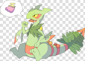 Mega Sceptile Want That Berry   Cute Sceptile  HD Png Download