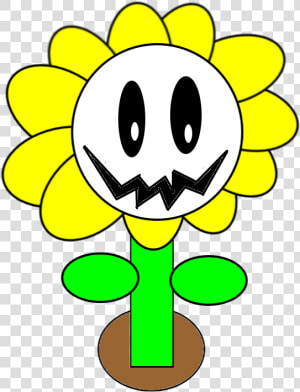 Transparent Flowey Png   Cartoon  Png Download