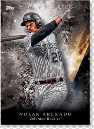 2018 Topps Inception Baseball Nolan Arenado Base Poster   Baseball Player  HD Png Download