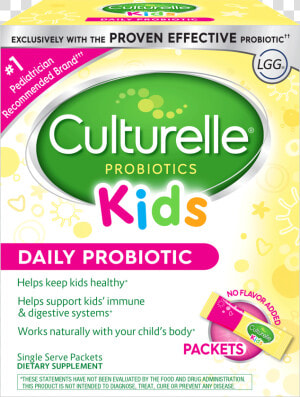 Culturelle® Probiotics Kids Daily Probiotic Packets  HD Png Download