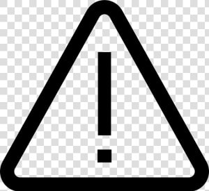 Warning Triangle   Alert Svg Icon  HD Png Download