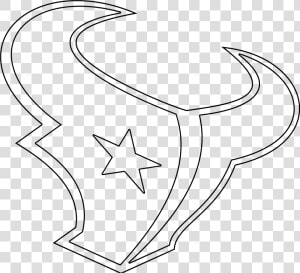 Houston Texans Drawing Logo Stencil   Houston Texans Svg Free  HD Png Download