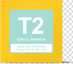 China Jasmine Teabag Gift Cube   T2 Tea  HD Png Download