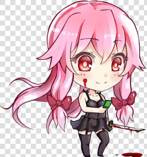 Yuno Gasai Chibi  HD Png Download