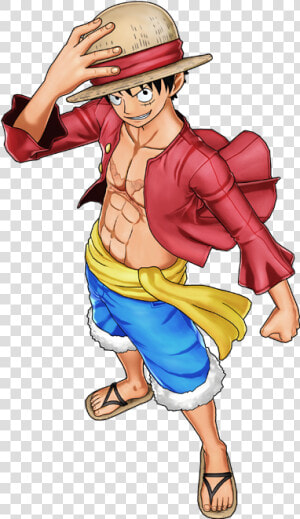 One Piece Luffy Png   One Piece World Seeker Luffy Png  Transparent Png