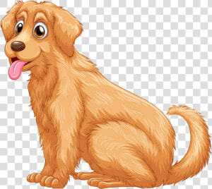 Clipart Puppy Golden Doodle   Golden Retriever Puppy Clip Art  HD Png Download