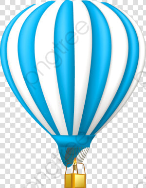 Transparent Hot Air Balloon Clipart Png   Blue Hot Air Balloon Png  Png Download