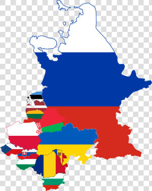 Clip Art File Flag Map Of   Eastern Europe Map Png  Transparent Png