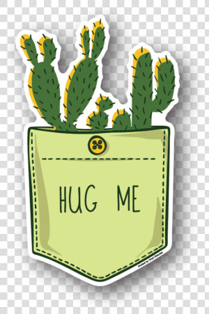 Cactus Sticker  Hugs Sticker  Cute Folder Stickers    Sticker  HD Png Download