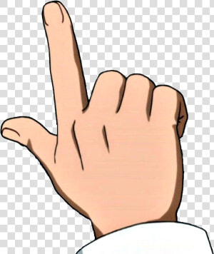 Index Finger Extended Their   Cartoon Index Finger Png  Transparent Png