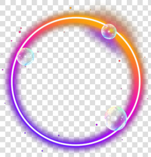  mq  circle  circles  neon  bubble  bubbles   Circle Light Png  Transparent Png