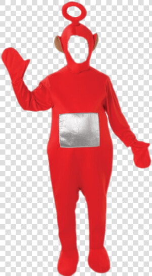 Teletubbies Po Costume Adult   Po Teletubby Costume  HD Png Download