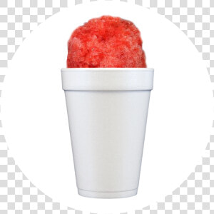 Food italian Ice granita snow Carbonated Food dish   Transparent Snow Cone Cups  HD Png Download