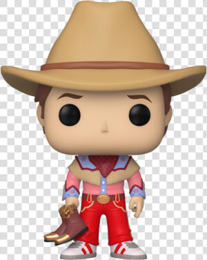 Back To The Future   Marty Mcfly Cowboy Funko Pop  HD Png Download