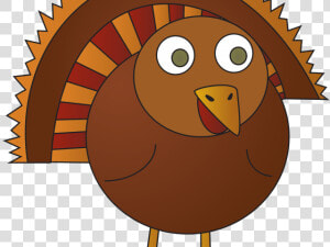 Funny Turkey Clipart   Hd Cartoon Turkey  HD Png Download