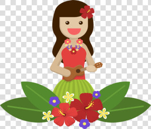 Hawaii Island Girl   Hawaii Icon  HD Png Download