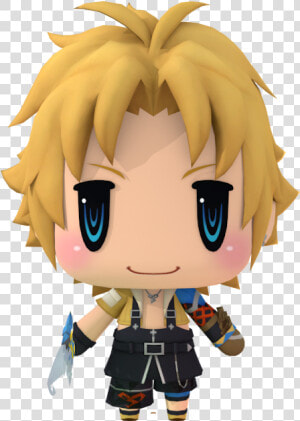 Download Zip Archive   World Of Final Fantasy Tidus  HD Png Download