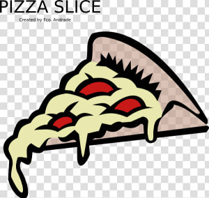 Pizza Clipart Pizza Slice   Pizza Cartoon Transparent Background  HD Png Download