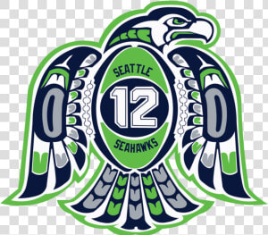 936 X 854   Tribal Seattle Seahawks  HD Png Download