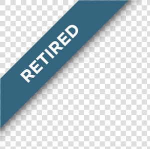 Retired Badge   Electric Blue  HD Png Download