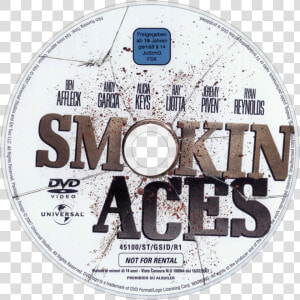 Smokin Aces Dvd Label  HD Png Download