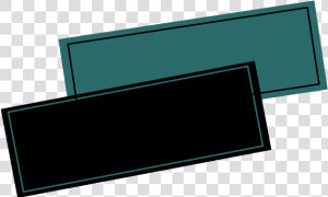  rectangulos  stikers  stiker  blue   Flat Panel Display  HD Png Download