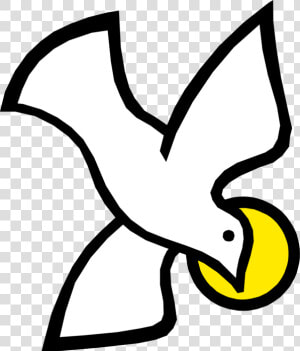 Vector Illustration Of Christian Holy Trinity Spirit   Holy Spirit Dove Drawing  HD Png Download