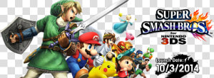 Super Smash Bros   Super Smash Bros 3ds Png  Transparent Png