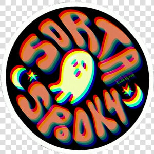 Sortaspooky Scary Creepy Halloween Glitch Glitchy 3d   Spooky Stickers  HD Png Download