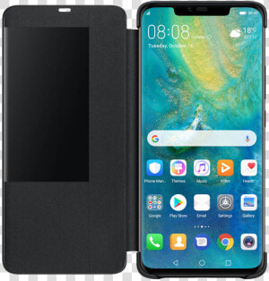 Huawei Mate 20 Pro Smart Case  black   Huawei Mate 20 Pro  HD Png Download