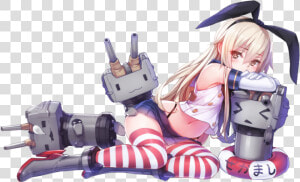 Transparent Shimakaze Png   Kantai Collection Shimakaze Png  Png Download