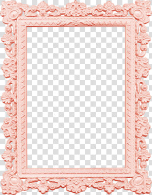 Pink Baroque Frame   Certificate Frame Design Photoshop  HD Png Download