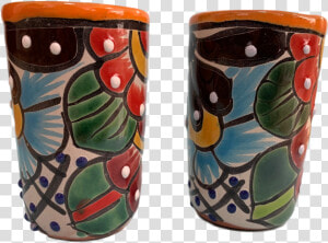 Colorful Mexican Shot Glasses  Hand Painted In Mexico   Ceramic  HD Png Download