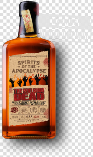 Walking Dead Bourbon Whiskey  HD Png Download