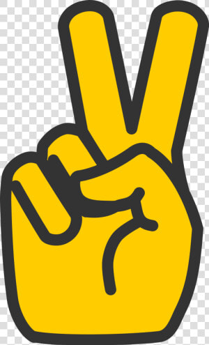 Victory V Sign   Png Download   Victory Sign Png  Transparent Png