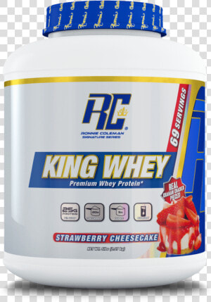 Ronnie Coleman Signature Series Protein Strawberry   Ronnie Coleman Signature Series King Whey  HD Png Download