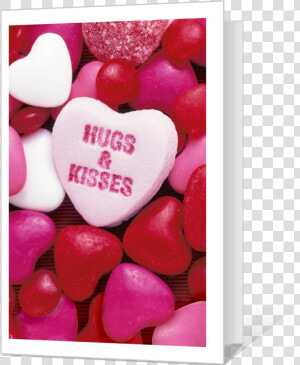 Hugs  amp  Kisses   Heart  HD Png Download