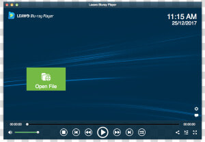 Simple Ui   Leawo Blu Ray Player  HD Png Download