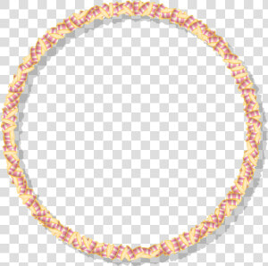 Neon Round Circle Orange Yellow Glow Freetoedit Bangle    Bangle  HD Png Download