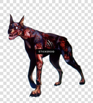 Transparent Perritos Png   Black Ops Zombie Dog  Png Download