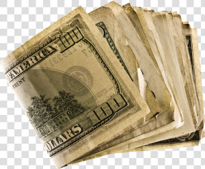 Money Stacks Transparent   100 Dollar Bill Back  HD Png Download