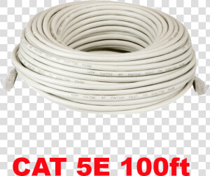 Category 5e Utp Rj45 Patch Cable White   Gwcat100 100ft Cables  HD Png Download