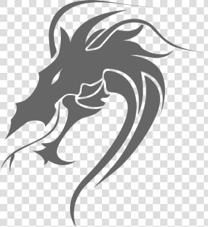 Dragon Tattoos Png Transparent Images   Transparent Dragon Head Logo  Png Download