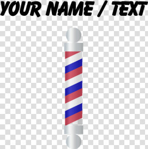 Custom Barber Pole Apron   Cylinder  HD Png Download